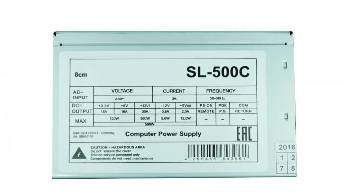 Sursa Inter-Tech SL-500C 500W [4]
