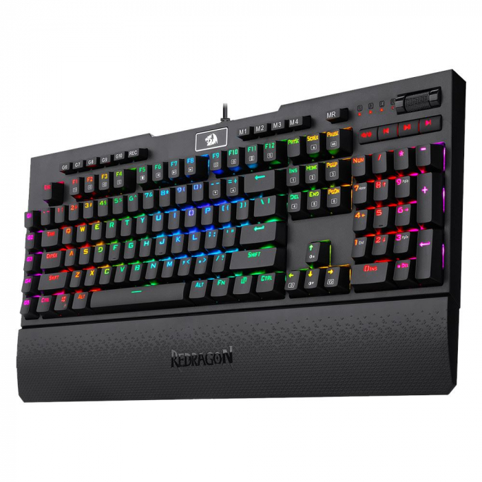 Tastatura gaming mecanica Redragon Brahma neagra iluminare RGB [3]
