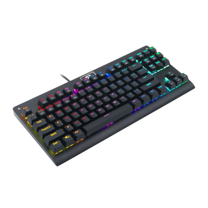 Tastatura gaming mecanica Redragon Dark Avenger neagra iluminare RGB [4]