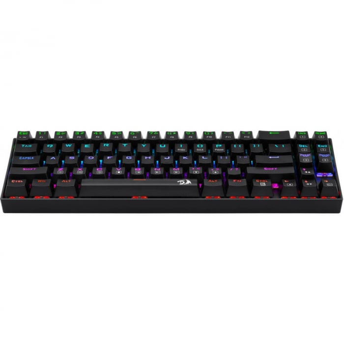 Tastatura Gaming Redragon Deimos, RGB, Mecanica, Red Switch, 2.4G wireless + wired [5]