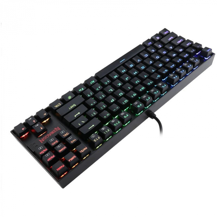 Tastatura mecanica Redragon Kumara, RGB, neagra [6]