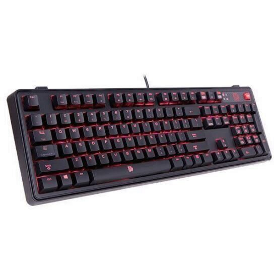 Tastatura Tt eSPORTS Meka Pro neagra, switch-uri rosii [1]