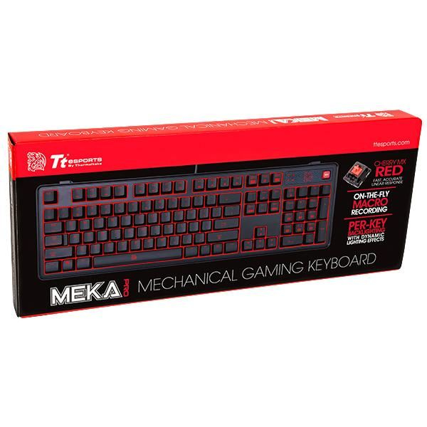 Tastatura Tt eSPORTS Meka Pro neagra, switch-uri rosii [5]