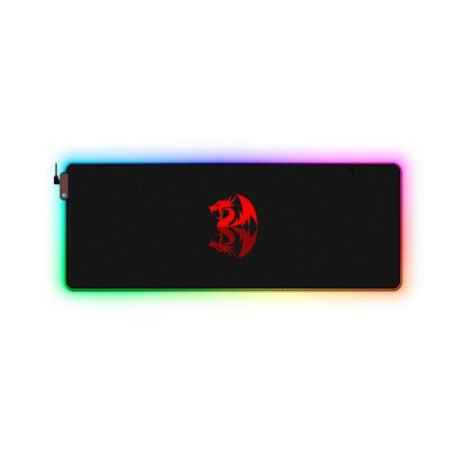 Mousepad gaming Redragon Neptune negru iluminare RGB [0]