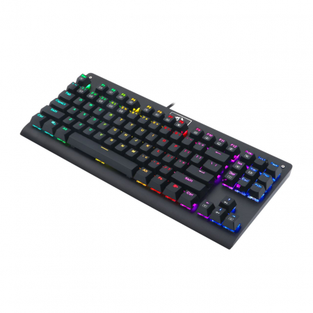 Tastatura gaming mecanica Redragon Dark Avenger neagra iluminare RGB [4]