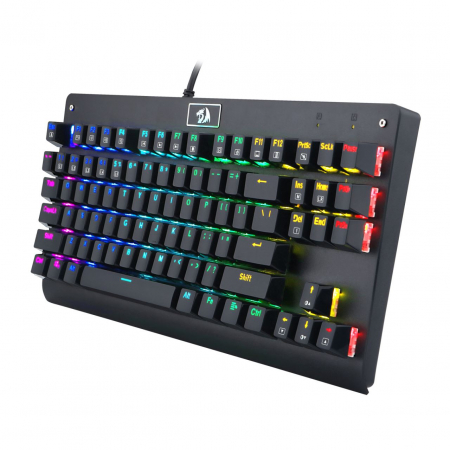 Tastatura gaming mecanica Redragon Dark Avenger neagra iluminare RGB [2]