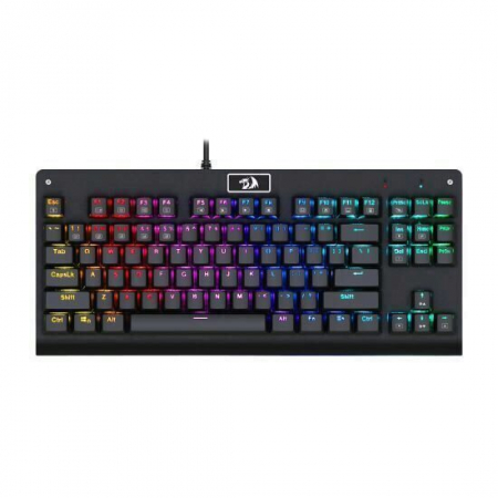 Tastatura gaming mecanica Redragon Dark Avenger neagra iluminare RGB [0]