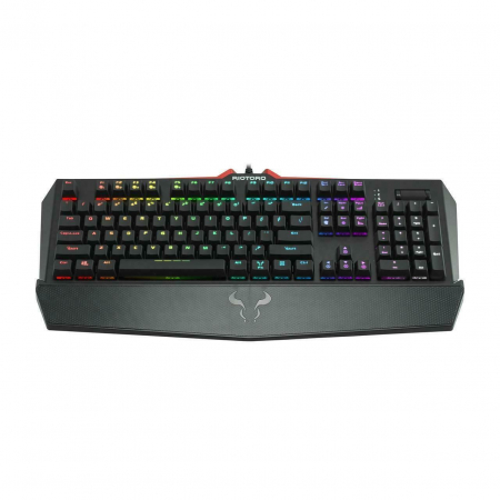 Tastatura gaming mecanica Riotoro Ghostwriter Elite Cherry MX Red neagra iluminare RGB [1]