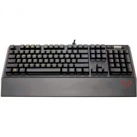 Tastatura gaming mecanica Riotoro Ghostwriter neagra Cherry Black iluminare RGB [0]