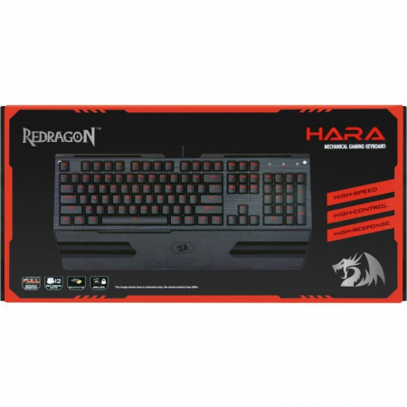 Tastatura mecanica Redragon Hara neagra [9]