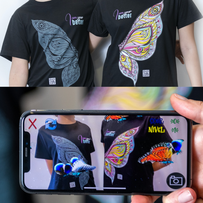 ARTShirt Wings - Tricou smart cu realitate augmentata [5]
