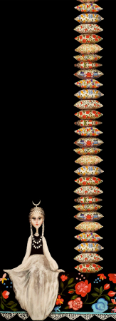 Esarfe ( in curand ) - Iulia Schiopu Atelier - Zestrea