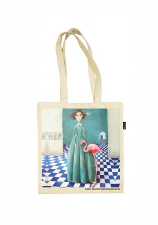 BAG-uri / Sacose - Sacosa bumbac "Flamingo"