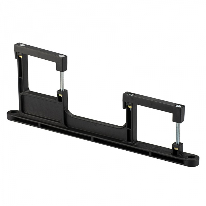 Consola dubla pentru disitribuitoarele din plastic CP 001, A=95 mm, 200 mm, AC 673 [1]