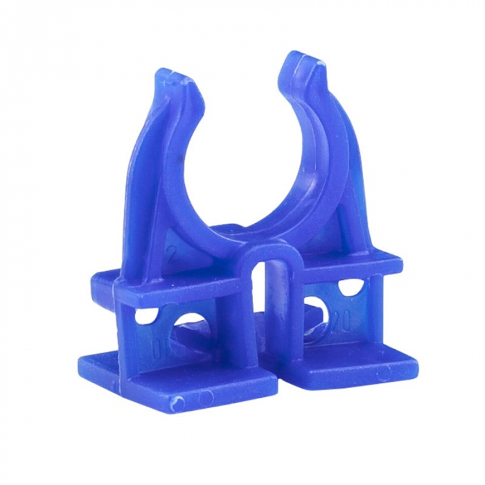 Cleme fixare teava, 100 buc, Ø20 mm, CLIP-FLAT 20 [1]