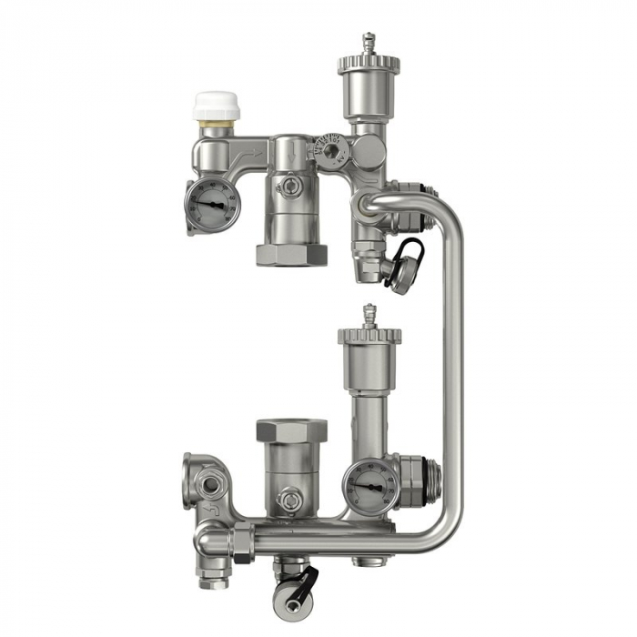 Grup reglare si control, 130 mm, cu pompa turatie variabila WILO4F, fara by-pass, COMBIMIX [1]