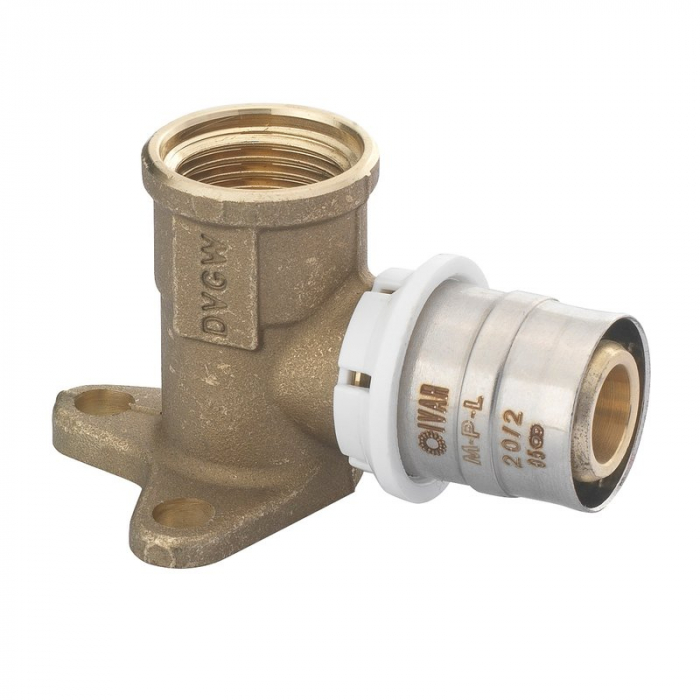 Cot cu talpa, plastic, 3/4“ F x 26/3, H=57 mm, MPL 5760 [1]