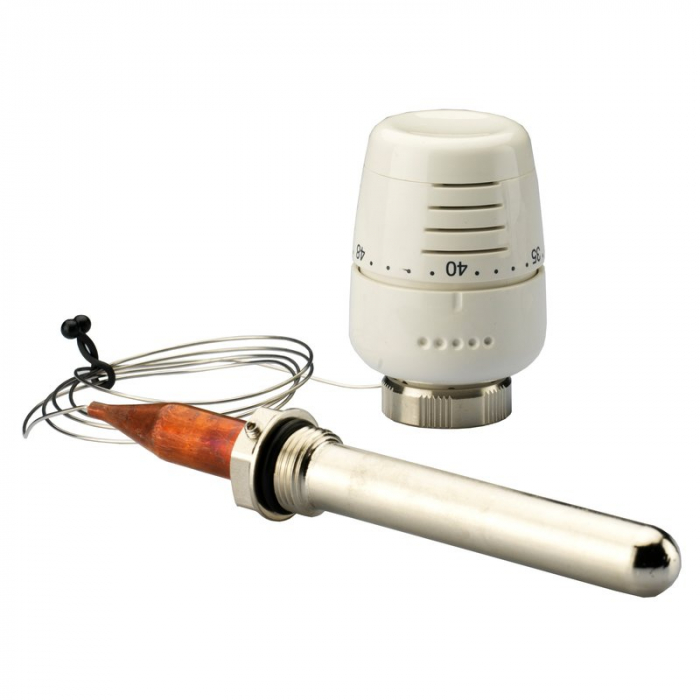 Cap termostatic, M30 x 1,5 - 1/2", 30-55 °C, 1 m, T 5011 U [1]