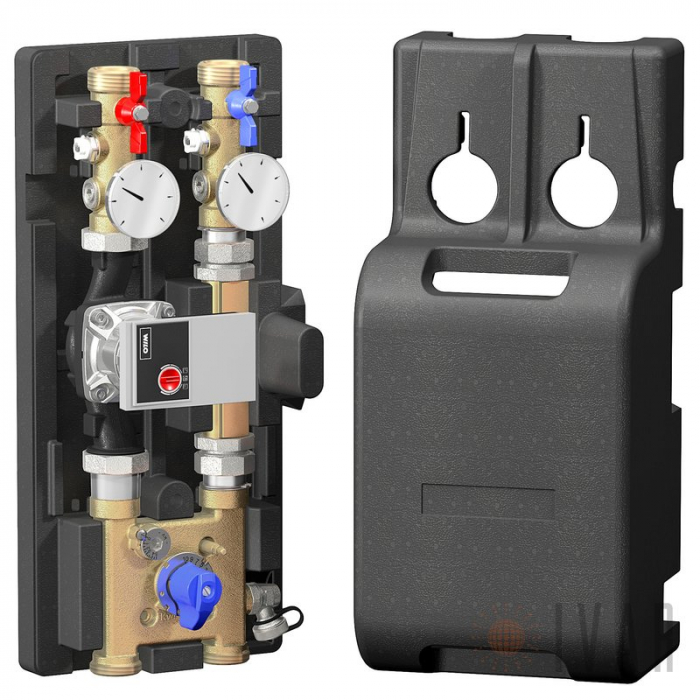 KIT VARIMIX, pentru pompe de caldura, cu pompa WILO3F-180, cu by-pass, 3 cai, 4 KV, VAR [1]