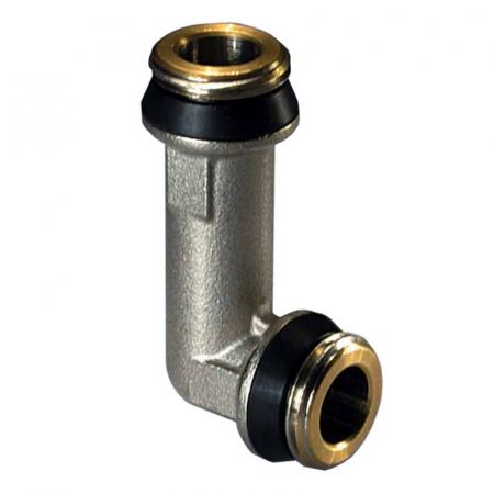 Fitinguri - Racord unghi 1/2“ M x 1/2“ M, cu etansare garnitura pentru conectare radiator