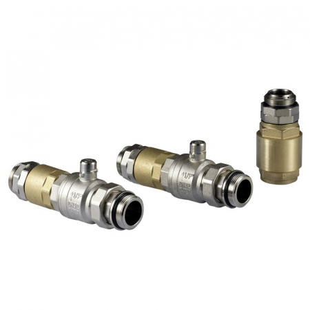 VARIMIX - Kit de zona, G 1“ 1/4, cu robineti motorizati ON/OFF si ventil de retinere, pentru VARIMIX, AVAR 02