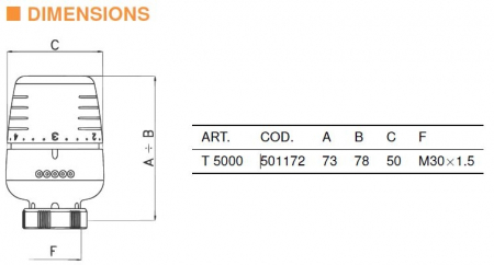 CAP TERMOSTATAT T5000 [1]