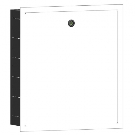 Unitati cu 2 cai pentru masurare directa - Caseta incastrabila, versiune de baza, pentru unitatile de masurat Equicompact, AC 860 B