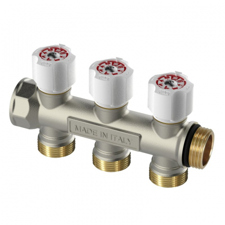 Distribuitoare modulare EASY-LOCK - Distribuitor modular, 2 circuite, 3/4“ x 1/2“ M TP, CI 400 N