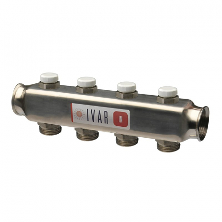 Distribuitoare inox - Distribuitor cu reglaj dublu micrometric, 3 cai, 1" x EK, capac reglabil, CI 599