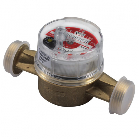 Contoare pentru citire directa - Contor volumetric pentru ACM, citire directa, G 3/4", 2.50 m³/h, T max 90°C, CACS-D REED
