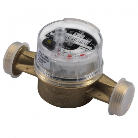Contoare pentru citire directa - Contor volumetric pentru apa rece menajera, G 3/4”, 2,50 m³/h, cu citire directa, CAFS-D REED