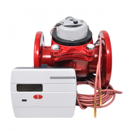 Contoare pentru citire directa - Contor termic Woltmann, DN 50, 15 m³/h, cu iesire in impulsuri, CCWO-I