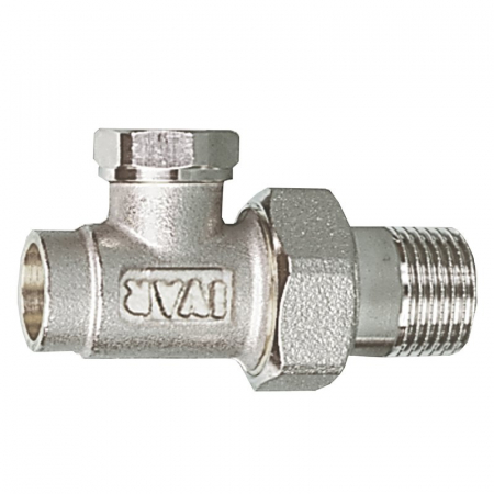 Robineti retur - Robinet retur drept cu conectare cupru, Ø15 x 1/2“ M ,DD311