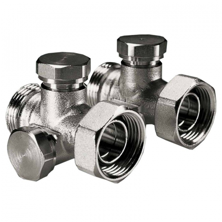 Robineti H - Robinet H EUROK x 3/4“ EUROK swivel pentru sistemele mono-tubulare/bi-tubulare, cu bypass