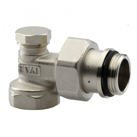 Sisteme de incalzire - Robinet retur unghi, 3/4“ F x 1“ M O-ring, DD 322