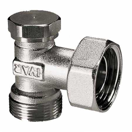 Robineti retur - Robinet retur unghi, EUROK x 3/4“ EUROK swivel, seria VK