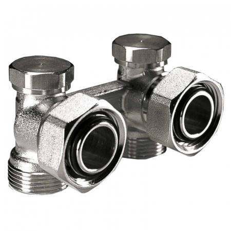 Robineti H - Robinet H, EUROK x 3/4“ EUROK swivel, pentru sistemele bitubulare cu alimentare din perete