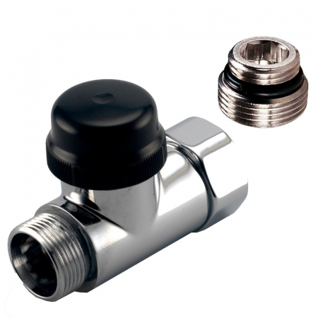 Robineti radiator - Supapă termostatică dreaptă, M24x1,5 x 1/2“ M O-ring, alba, pentru seria OPTIMA