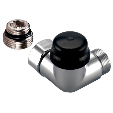 Supape termostatice seria OPTIMA - Supapă termostatică coaxială, stânga, M24x1,5 x 1/2“ M O-ring, inox, pentru seria OPTIMA