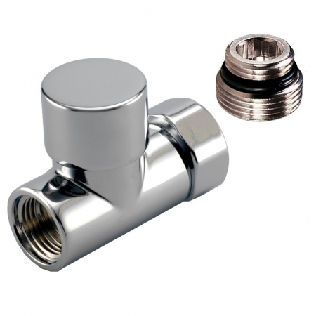 Accesorii seria OPTIMA - Protecție dreaptă, 1/2“ F x 1/2“ M O-ring, alba, seria OPTIMA