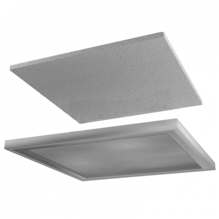 Sisteme de incalzire - Panou de finisaj metalic cu spumă de polistiren expandat, grosime 27 mm, 60 x 60 cm, neted, pasiv, EASY-TEC A