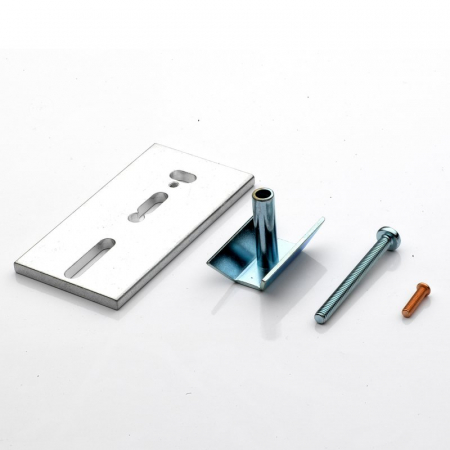 Sistem MULTI-ENERGY pentru contorizarea indirecta a caldurii - Kit montaj repartitoare cu senzor la distanta, pas > 40 mm, pentru radiatoare, AMU FIX 028