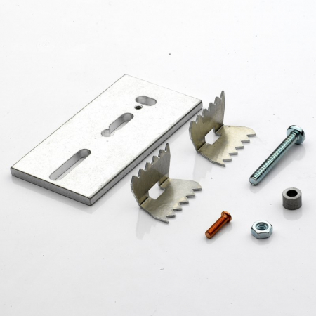 Sistem MULTI-ENERGY pentru contorizarea indirecta a caldurii - Kit montaj repartitoare cu senzor la distanta, pentru radiatoare ondulate, AMU 01 FIX 036