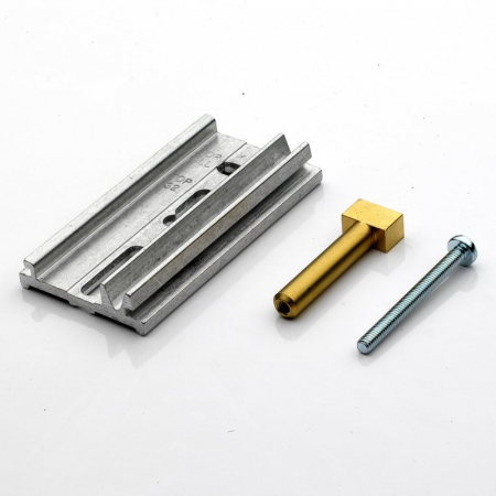 Sistem MULTI-ENERGY pentru contorizarea indirecta a caldurii - Kit montaj repartitoare, pas 20 - 40 mm, pentru radiatoare de fonta cu structura subtire, Q5 FIX 010