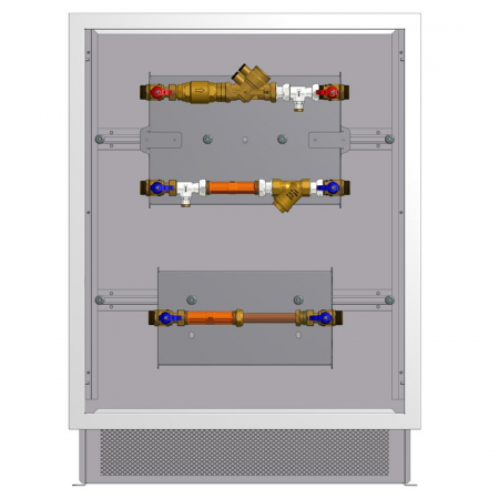 Sisteme de masurare - Modul de masurare MC44, pentru incalzire/racire, Qn 2,5 m³/h – G 1”, caseta 200090 inclusa