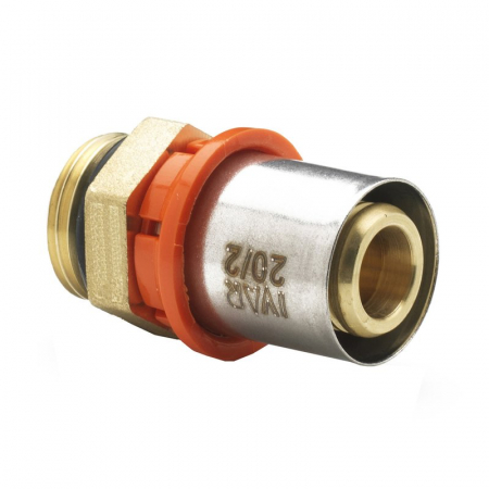 Fitinguri - Niplu sertizare drept, 1/2“ M O-ring x 20/2,25, MP 5609