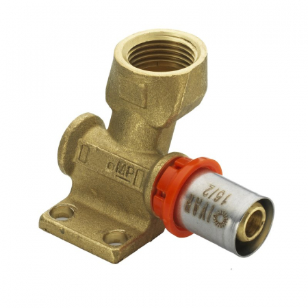 Fitinguri - Cot cu talpa sertizare, 1/2“ F x 20/2, dreapta, MP 5724