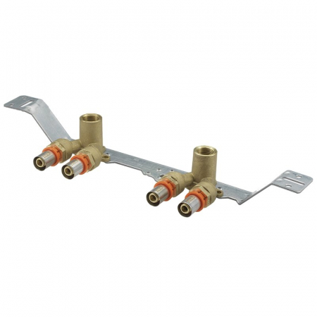 Fitinguri - Cot dublu cu talpa, 1/2“ F x 16/2, MP 5766