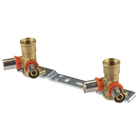 Fitinguri - Cot dublu cu talpa 90°, 1/2“ F x 20/2, MP 5769