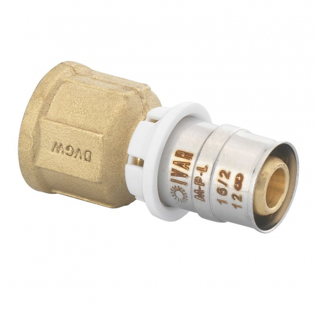Fitinguri - Niplu sertizare drept, plastic, 1/2“ F x 20/2, MPL 5613